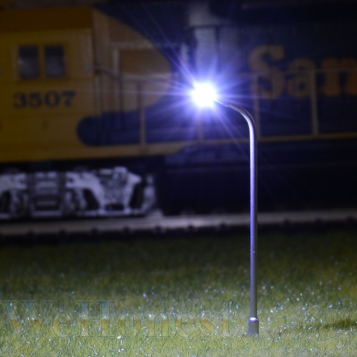 5 x N gauge Model Railway train Lamp posts Led street lights Lamps YD35